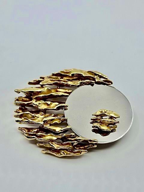 Broche Moderniste Comète