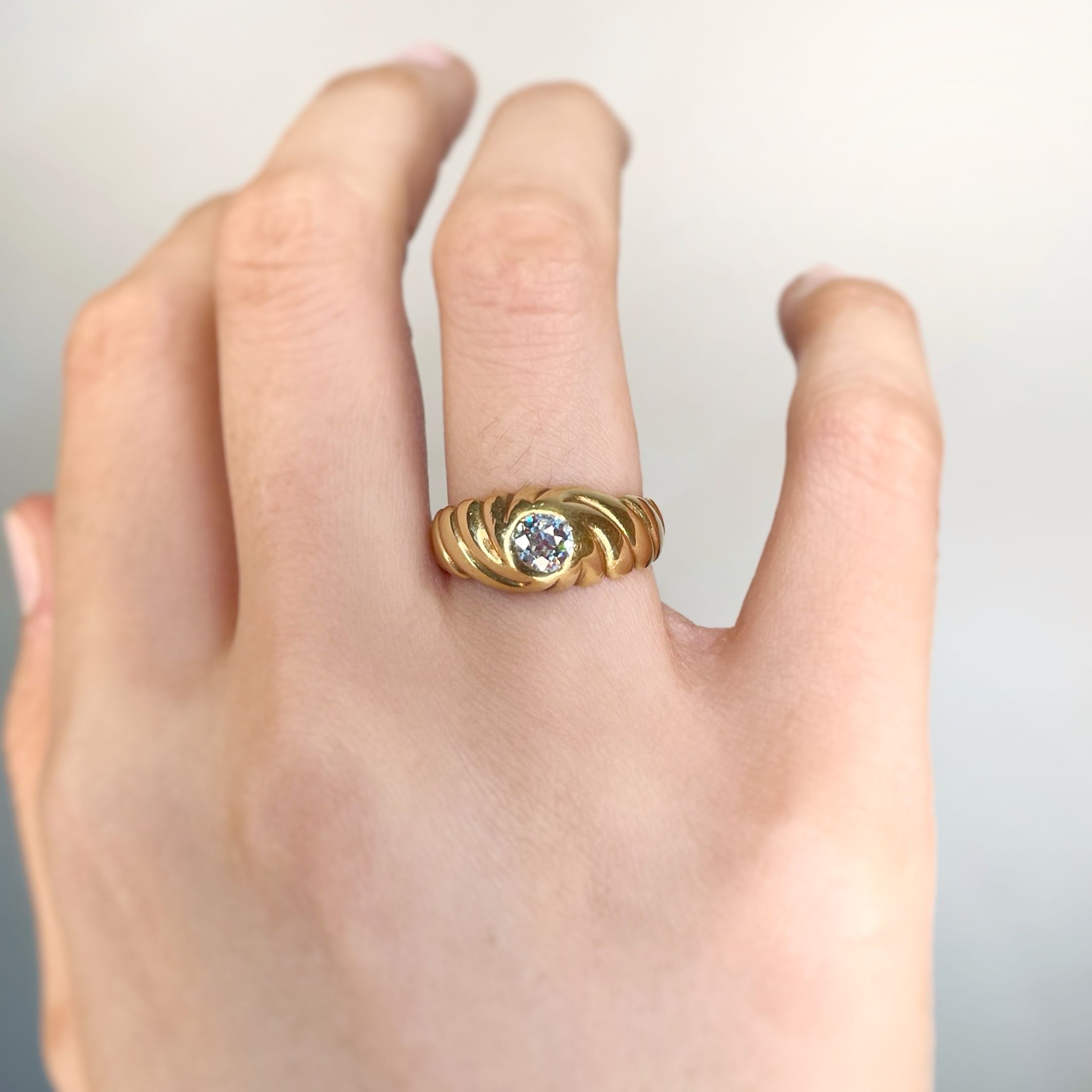 Bague - Or & Diamants