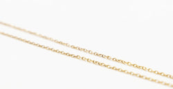 Collier maille forçat jaseron en or jaune