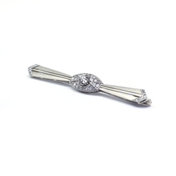 Broche - Or, Platine et Diamants