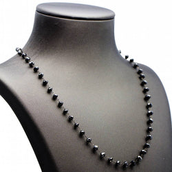 Collier en diamant noir. Deuxième main