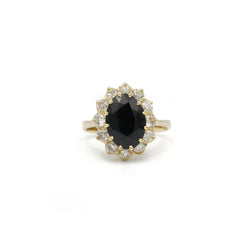 Bague - Or, Saphir & Diamants