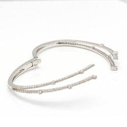 Bracelet RAY en or blanc et diamants d'occasion