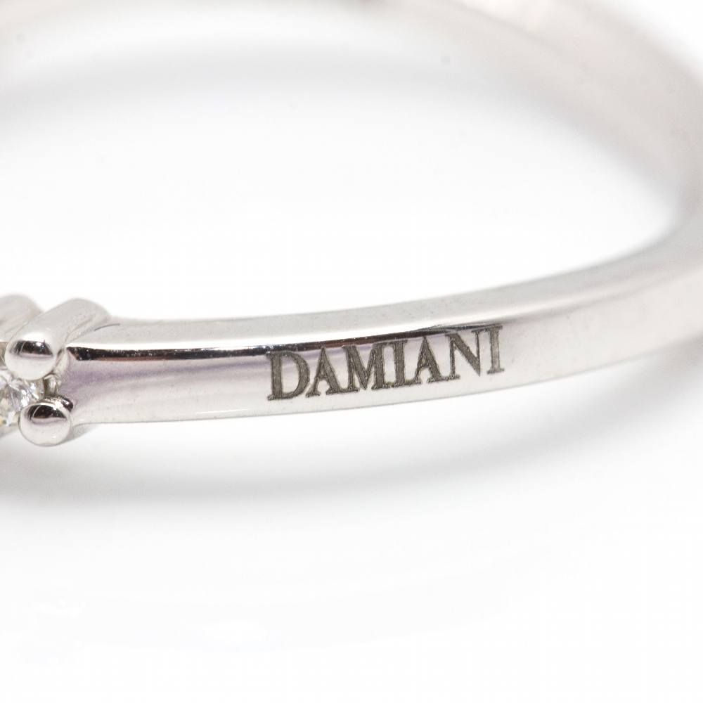 DAMIANI ring Two-tone gold with diamonds second-hand