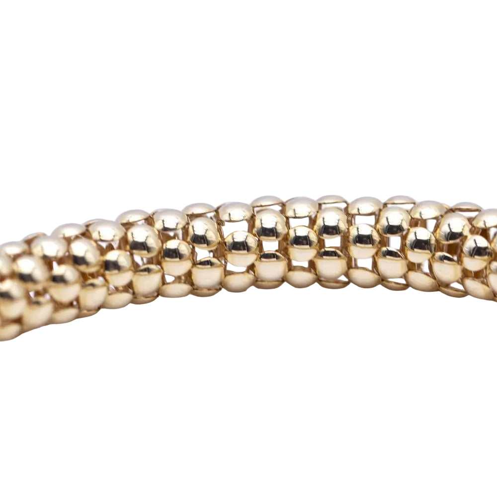 Bracelet signature en or jaune