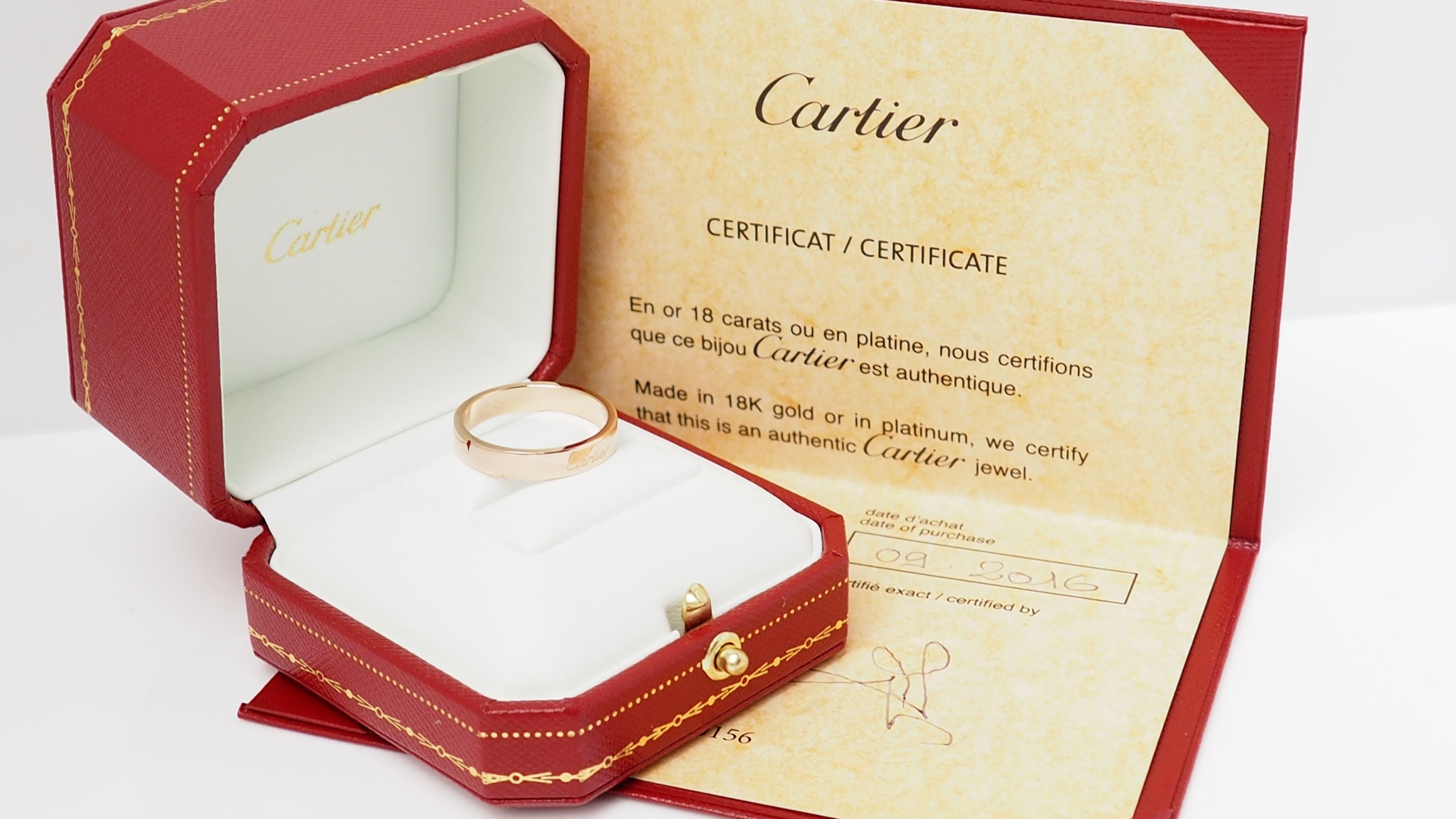 Alliance C de Cartier en or rose