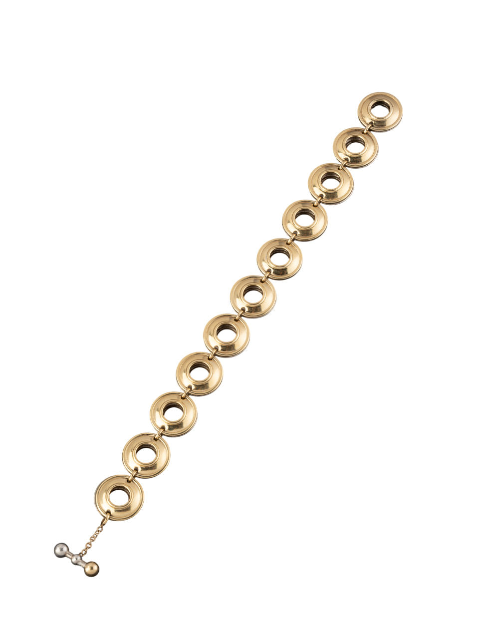 TIFFANY & CO Bracelet circulaire maille bicolore