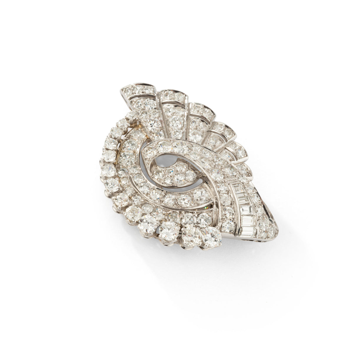 Clip de revers Platine joaillerie