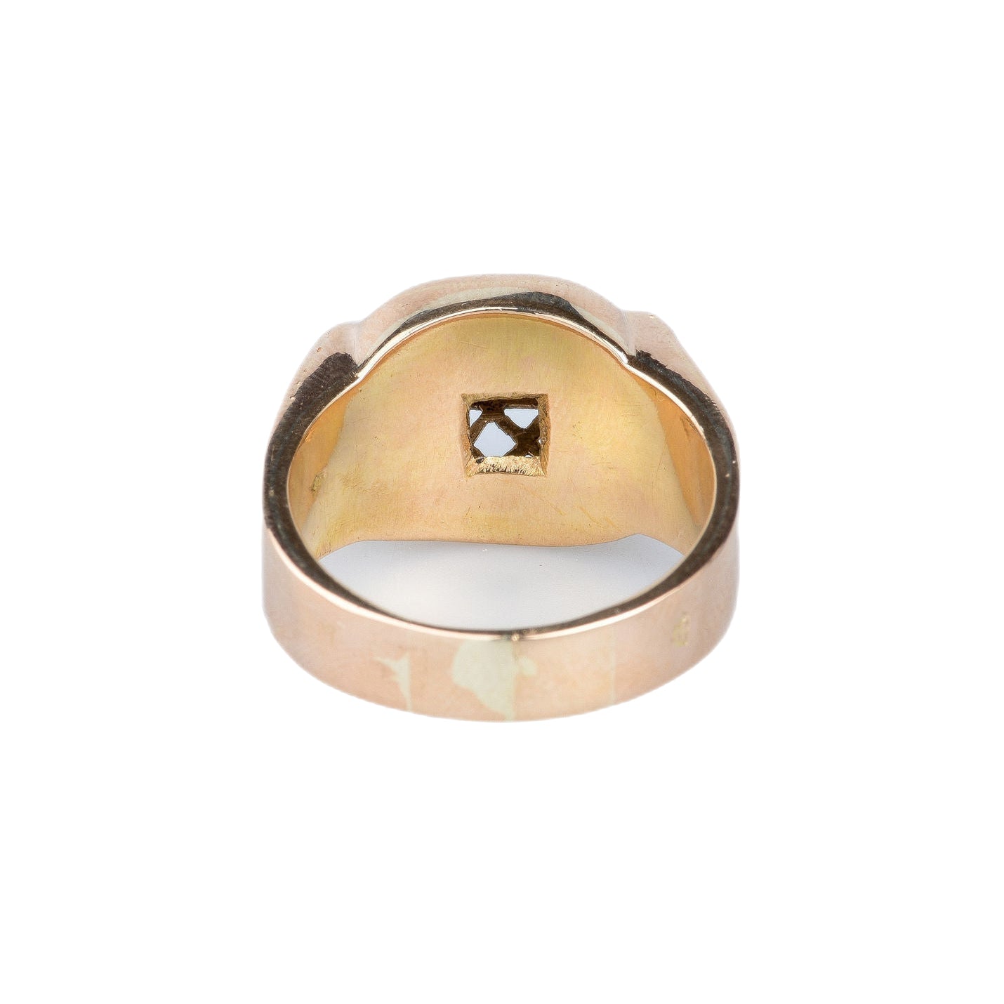 18kt rose gold ring