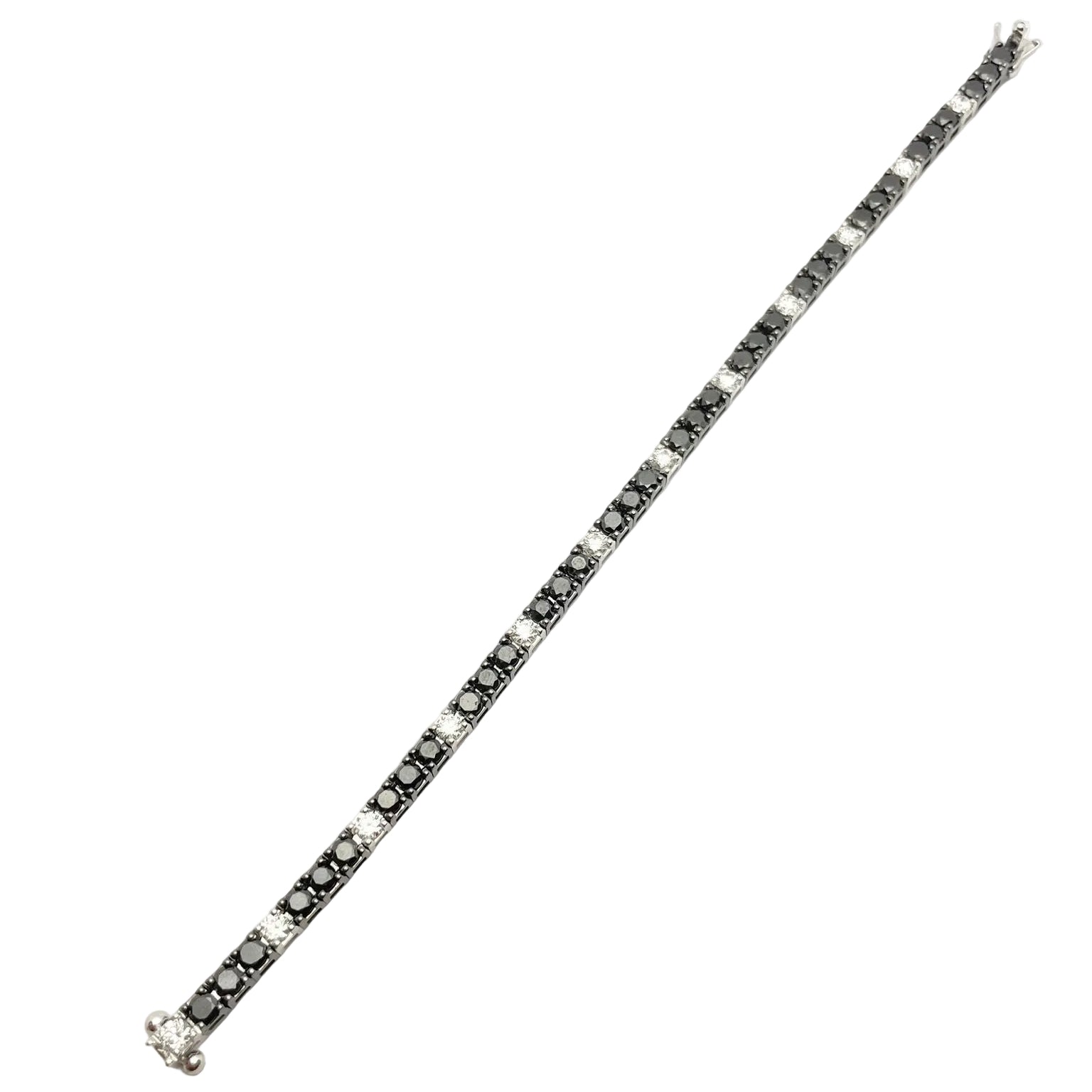 Bracelet Tennis en or blanc et diamants