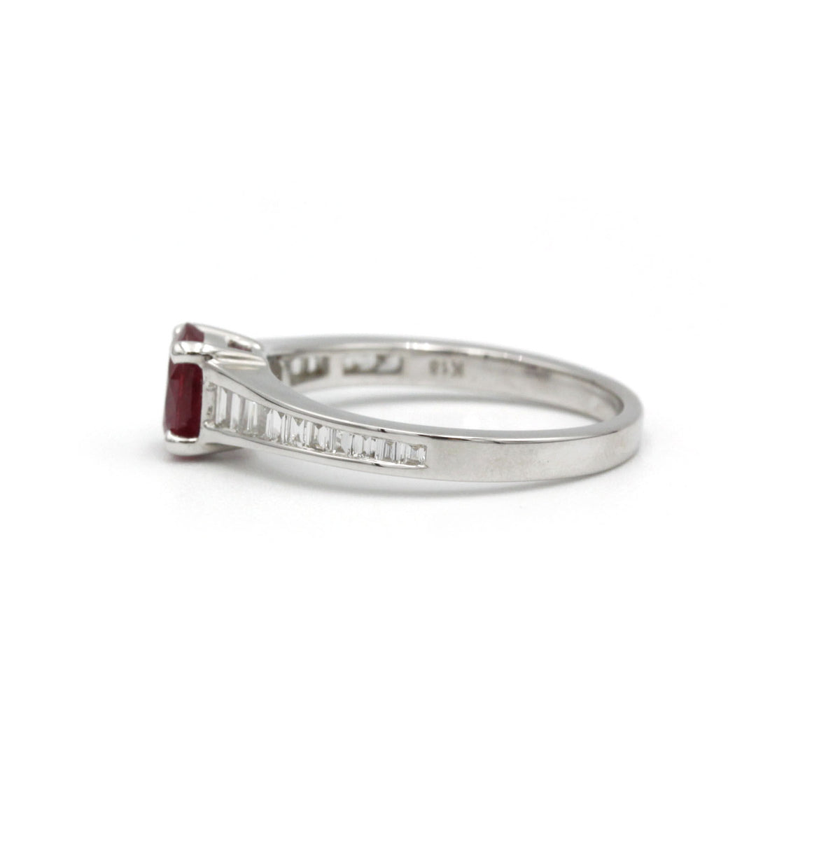 Bague - Or, Diamants & Rubis