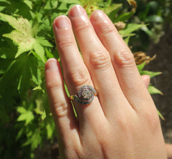 Bague Tourbillon diamants