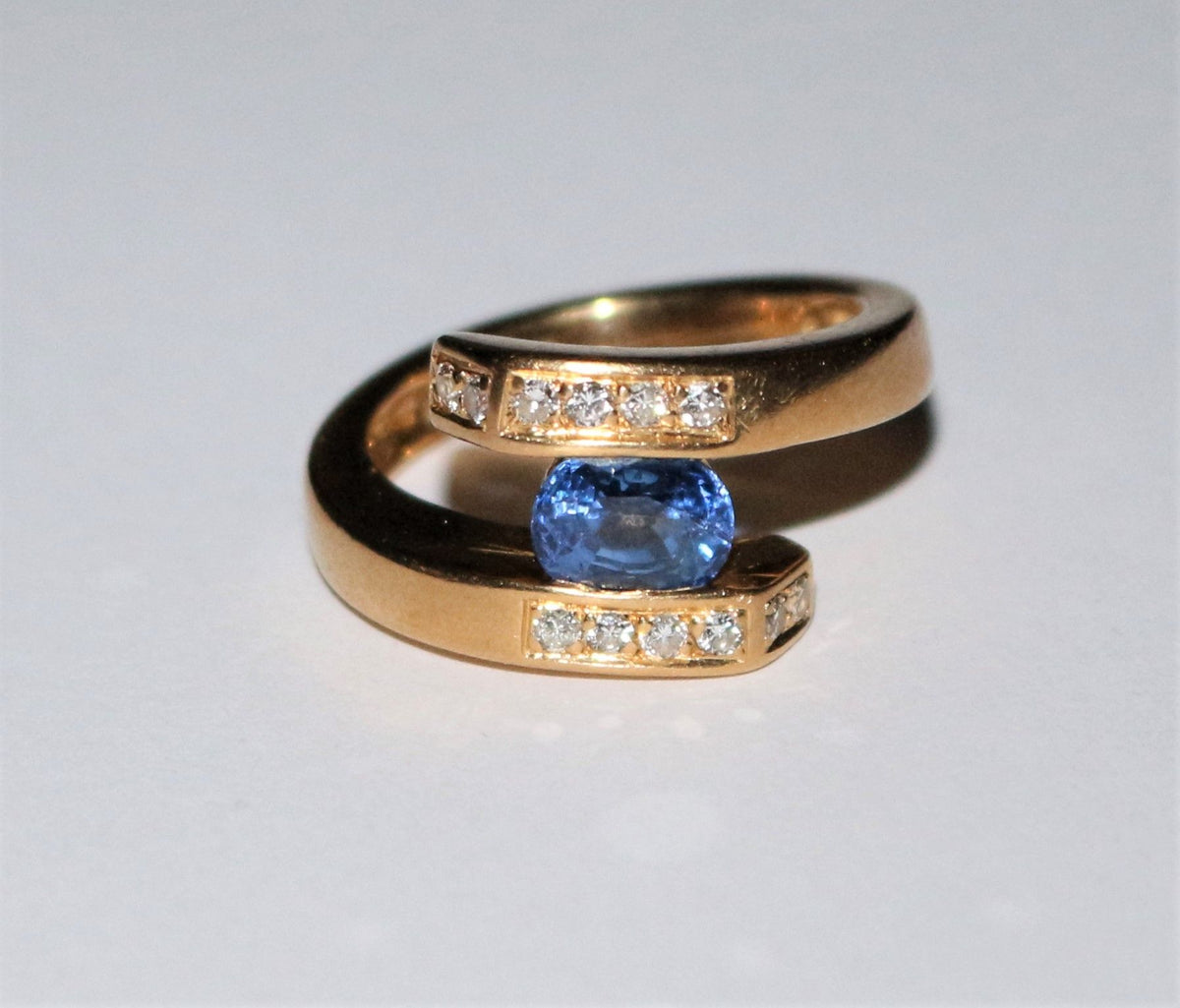 Bague Saphir Du Sri Lanka Ceylan