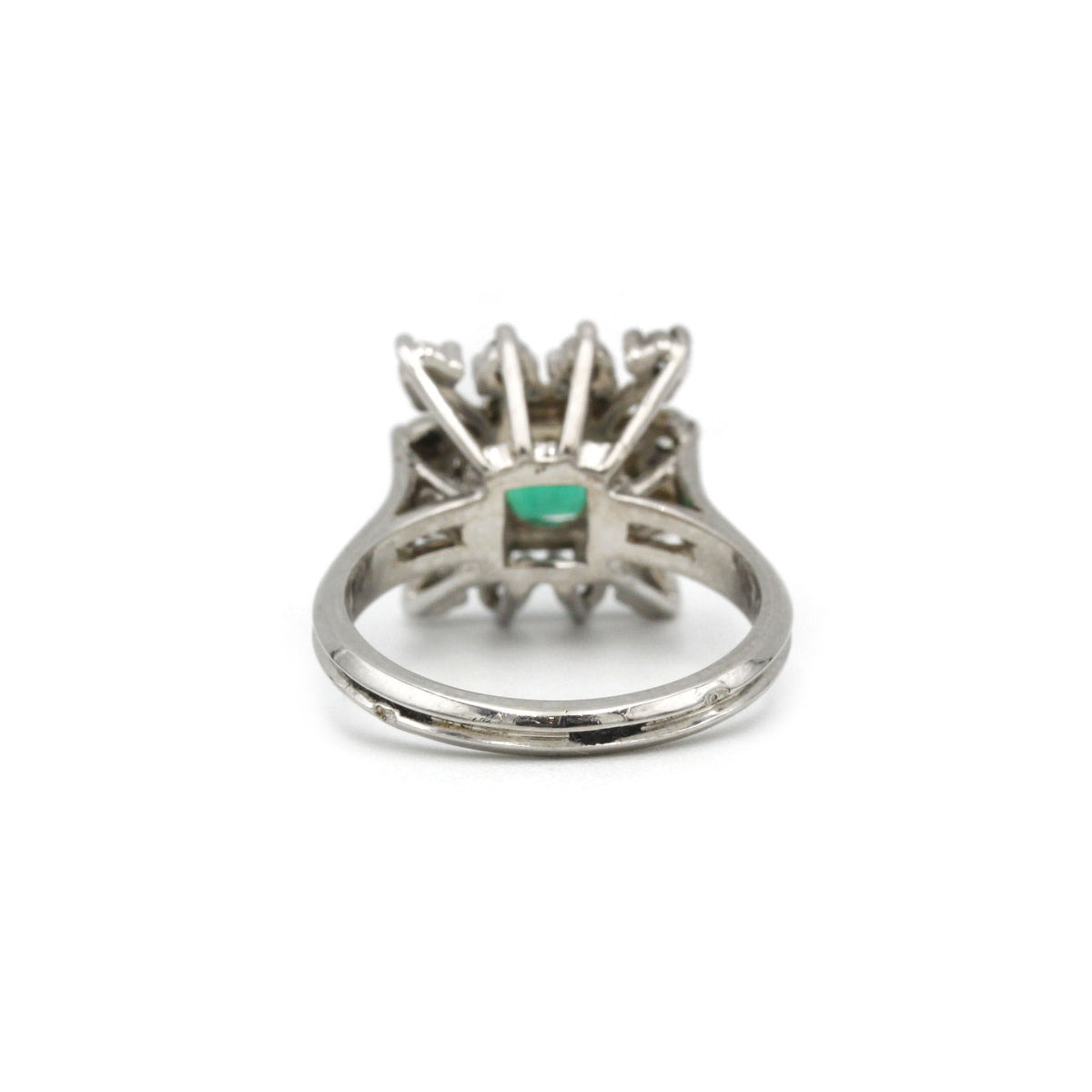 Bague - Or, émeraude & diamants