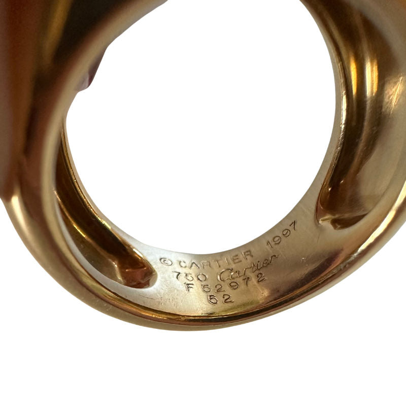 Ring CARTIER "Nouvelle vague" in yellow gold