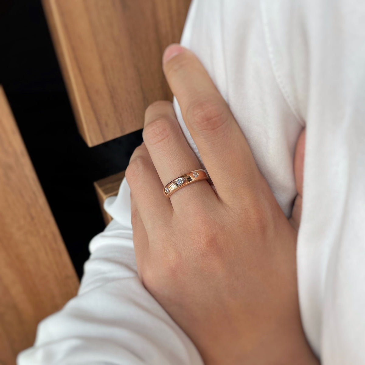 Bague - Or & Diamants
