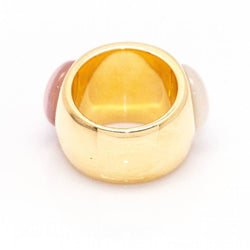 Bague QUARZ BUBBLE en or rose