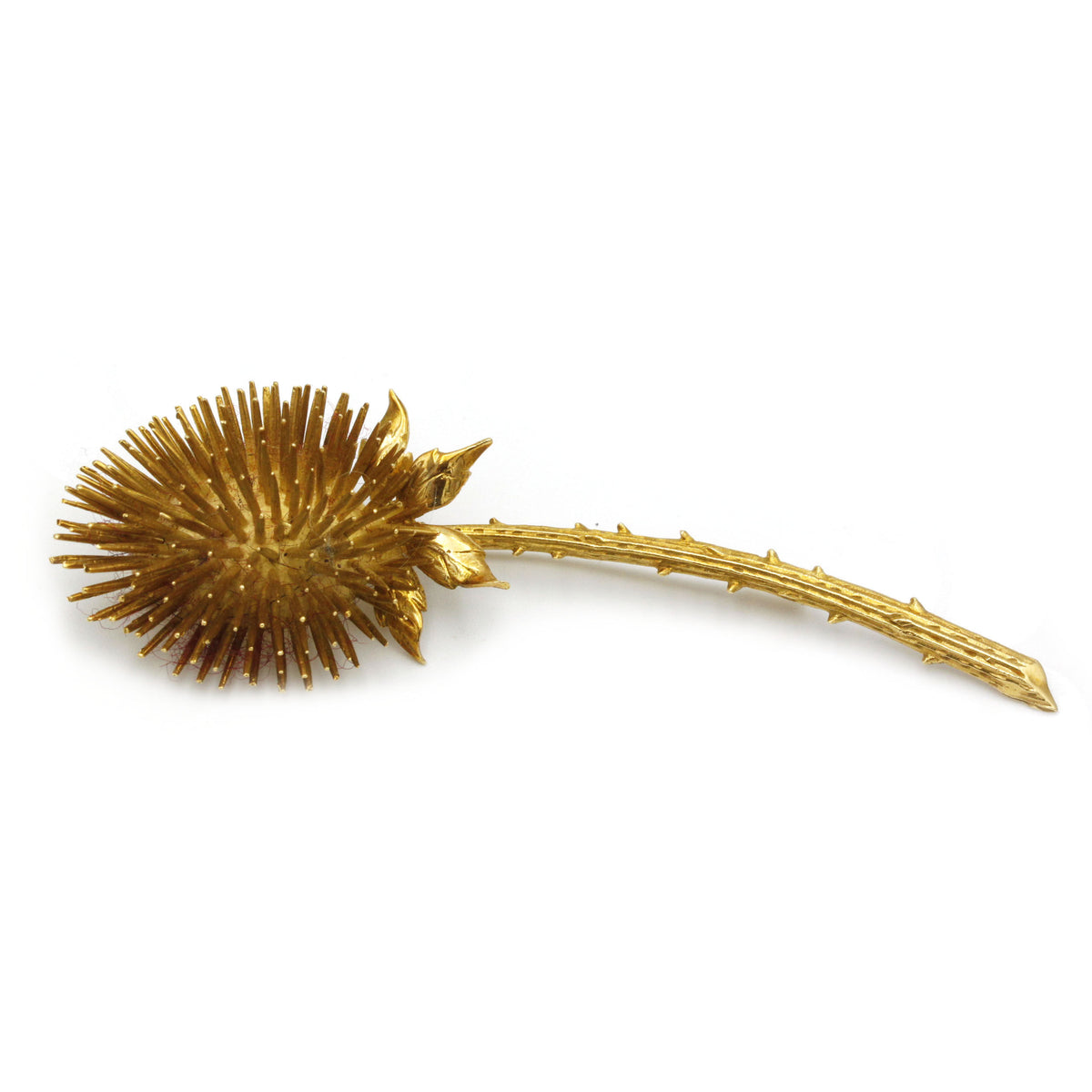 Broche Chardon - Or