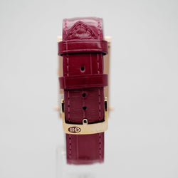 Montre CORUM "Tobogan Flip Up" en or rose et quartz