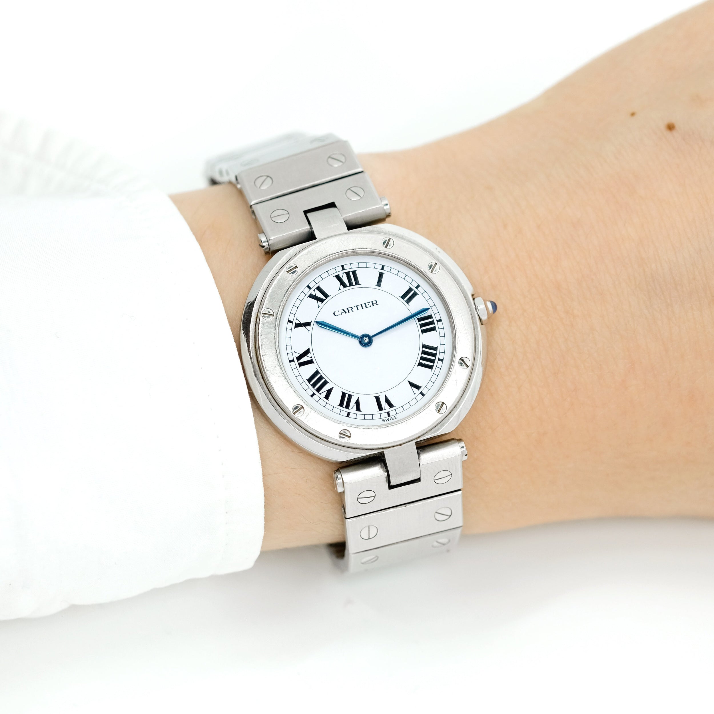 Montre CARTIER Santos Vendôme en acier