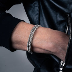 Bracelet HERMES by Lucien Vachey en argent