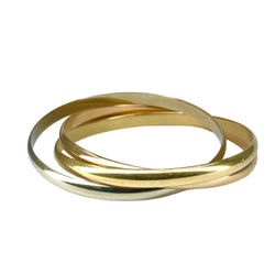 Cartier bracelet Trinity or 18 carats jaune, rose, blanc