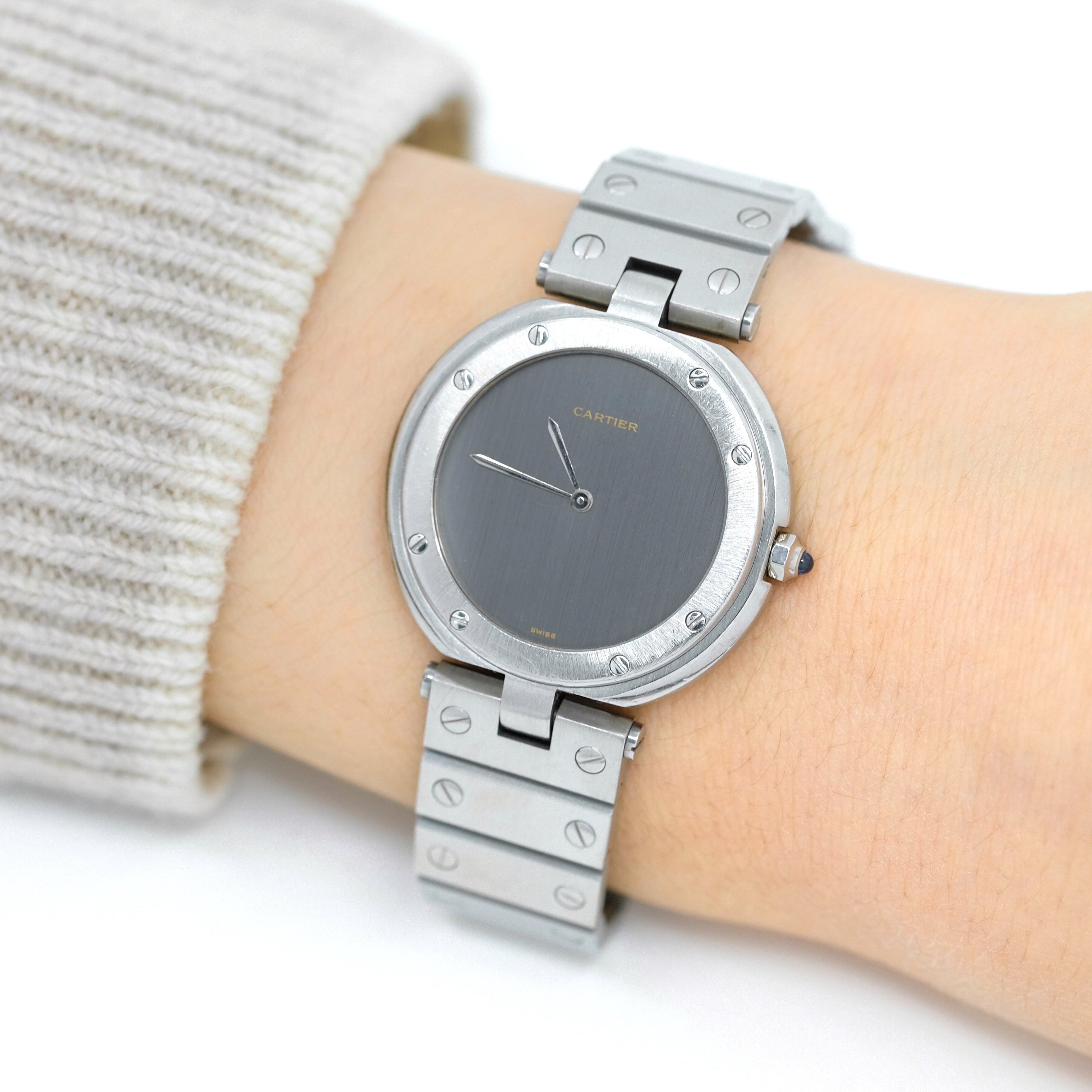 Montre CARTIER Santos Vendôme en acier
