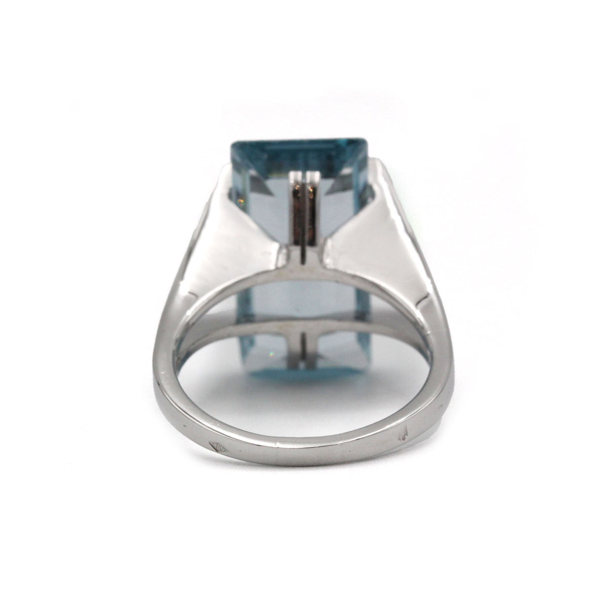 Bague - Or et Aigue-Marine