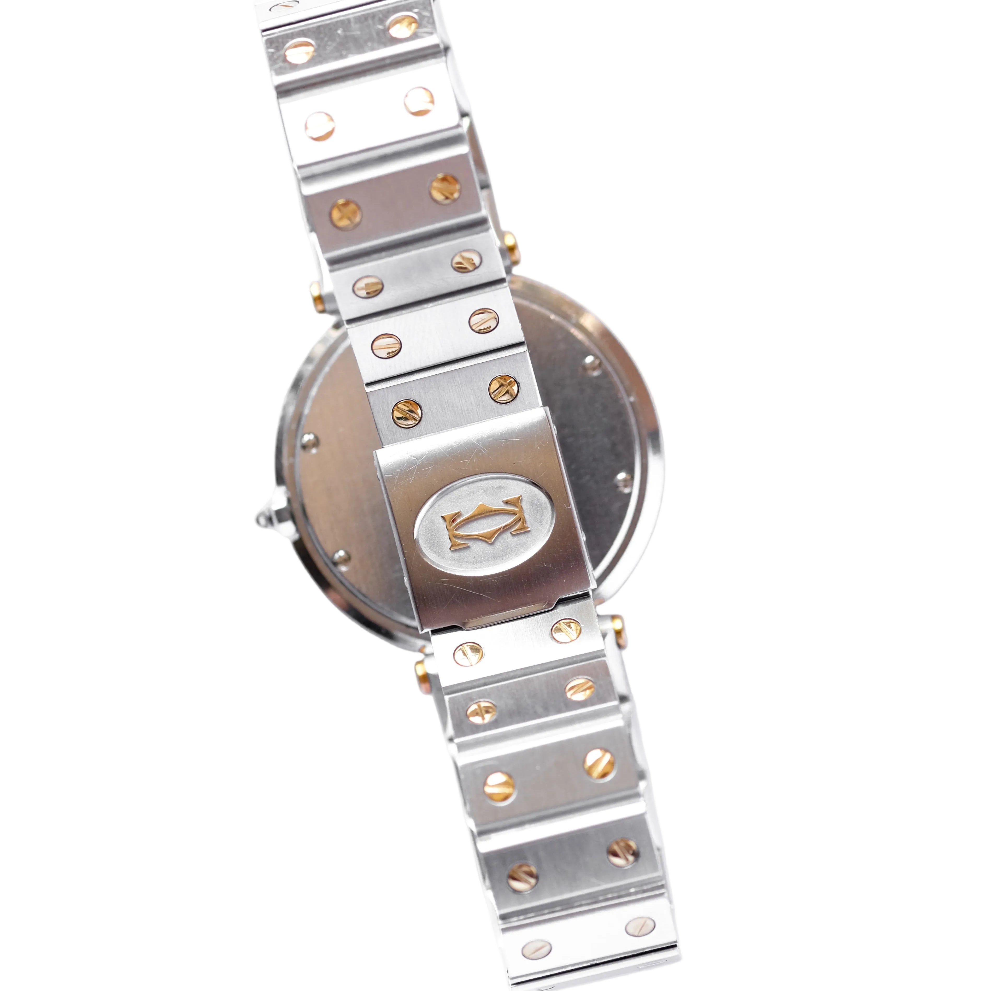 Montre CARTIER "Santos Vendôme" en or jaune et acier