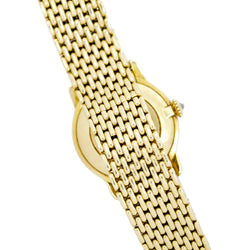 Montre CARTIER "Riviera" en or jaune et diamants