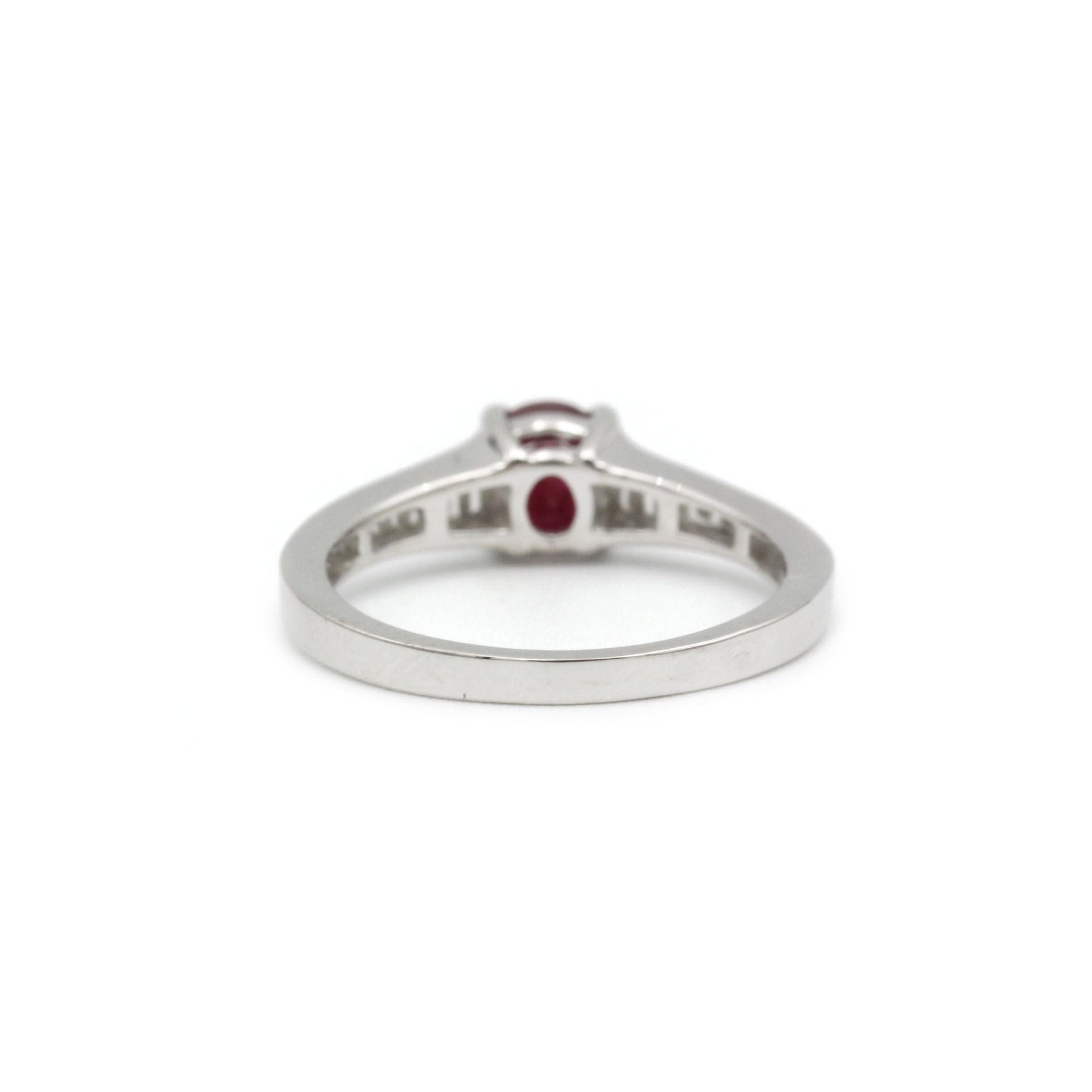 Bague - Or, Diamants & Rubis