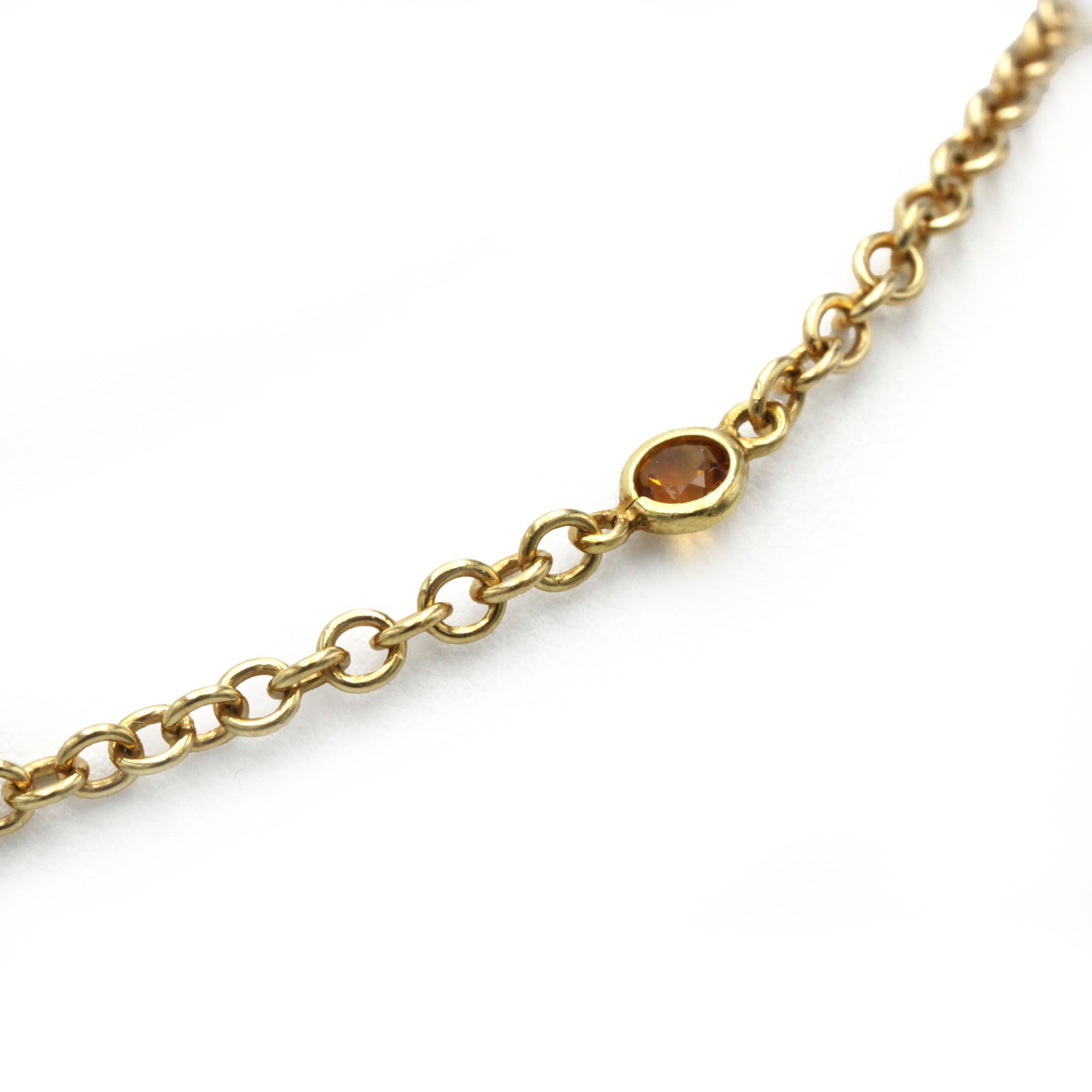 Collier - Or jaune & Citrines