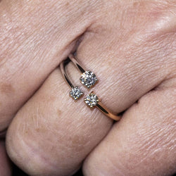 Ring TRIO in diamond