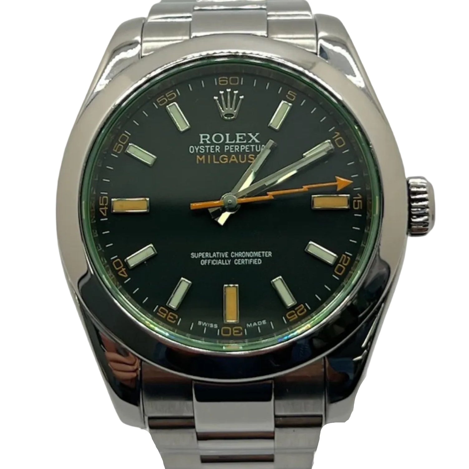 Montre ROLEX "Milgauss" en acier
