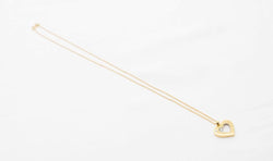 Collier CANDELA Coeur en or jaune et diamant
