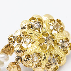 Boucles d'oreilles originales KESHI1900 avec diamants