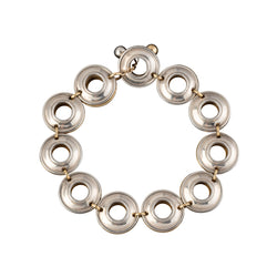 TIFFANY & CO Bracelet circulaire maille bicolore