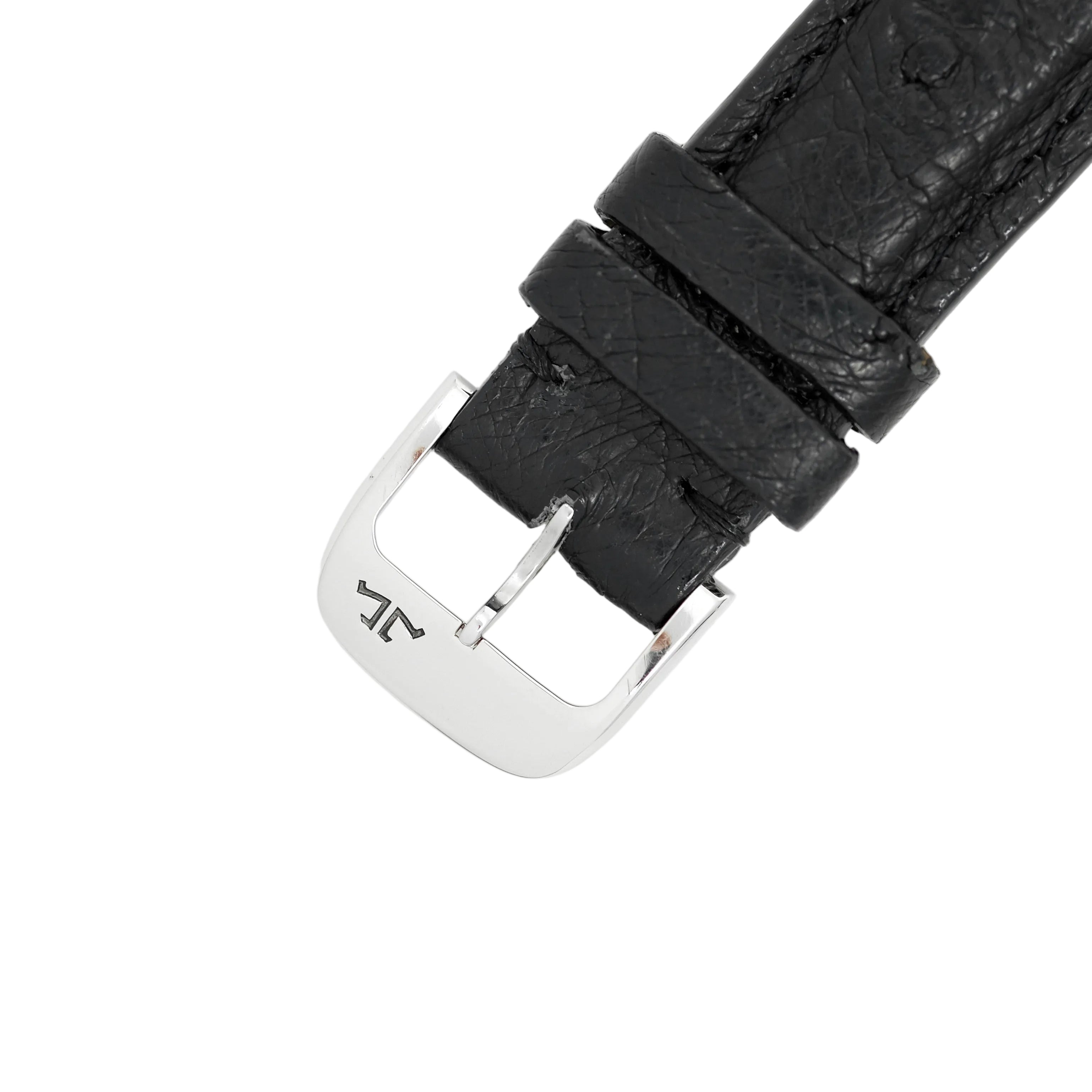 Montre JAEGER-LECOULTRE "Reverso" en or jaune, acier, cuir et quartz