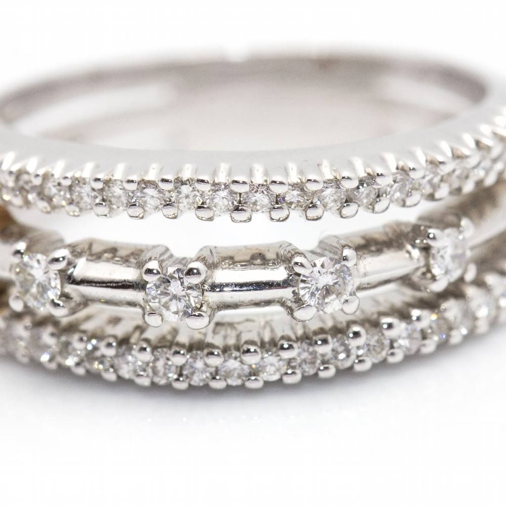 Bague DAMIANI en or bicolore et diamants d'occasion