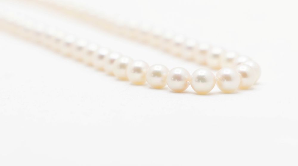 Collier perle de culture en or jaune et perle