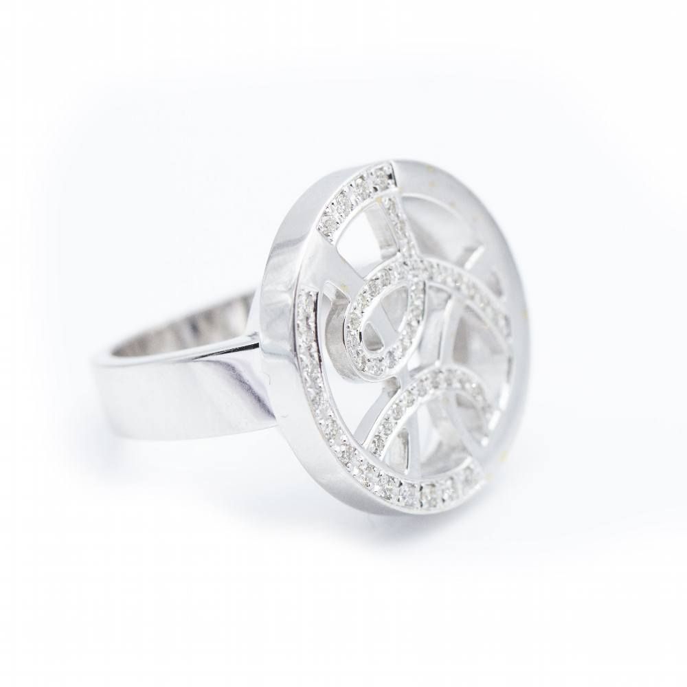 Bague SUBLIM en or blanc avec diamants d'occasion