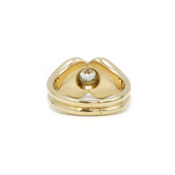 Bague - Or Et Diamant