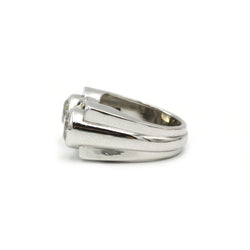 Bague - Platine & diamants