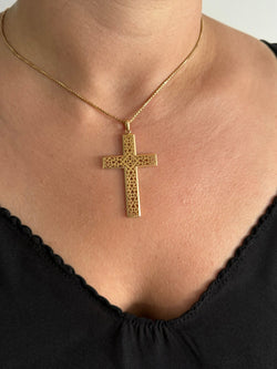 Croix En Or Ajouré