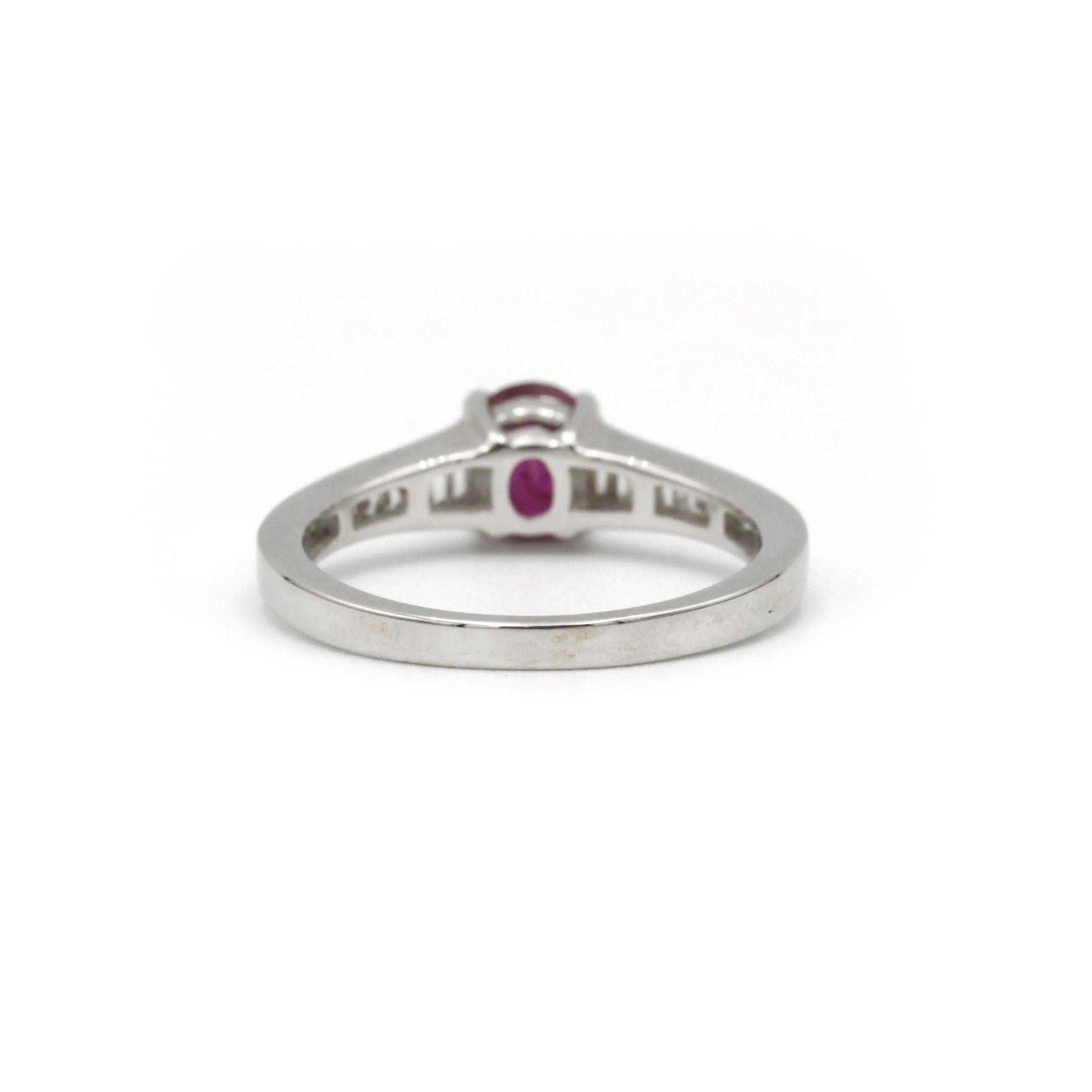 Bague - Or, Diamants & Rubis