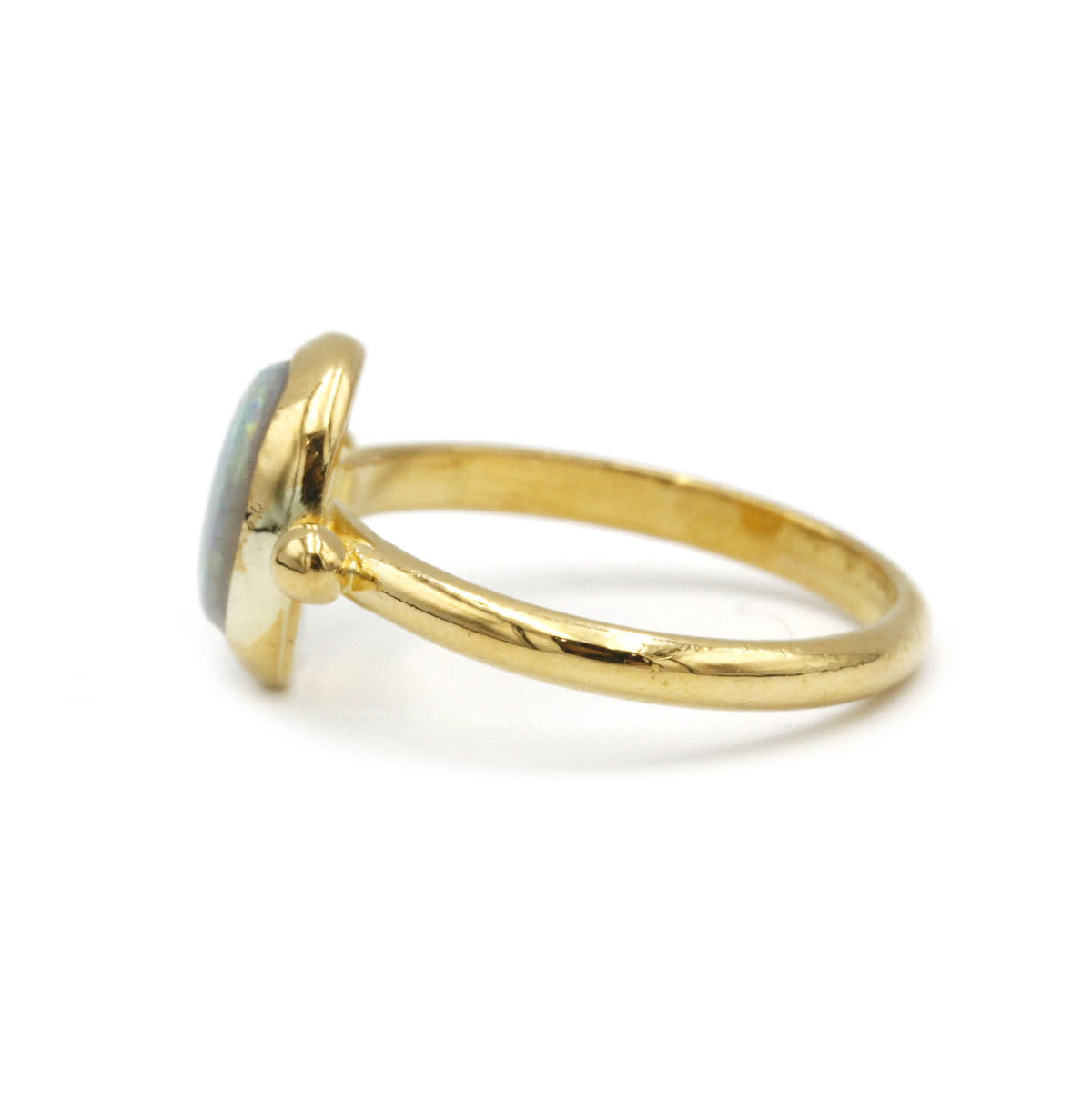 Bague - Or et Opale