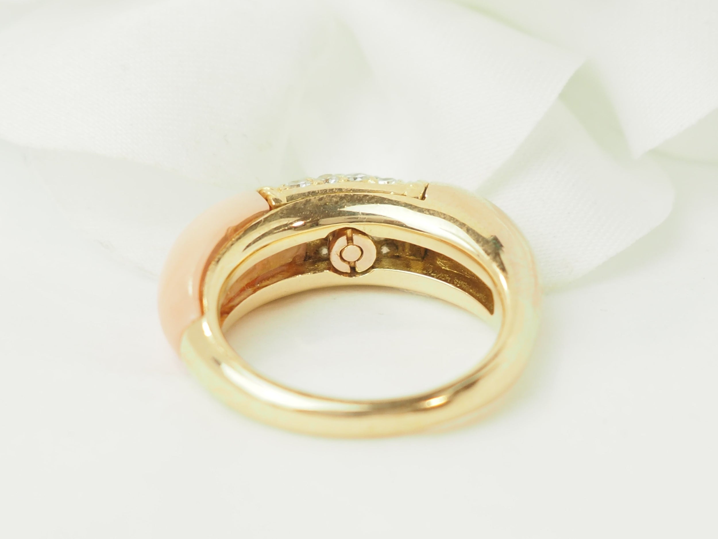 Bague Van Cleef et Arpels en or jaune et diamants