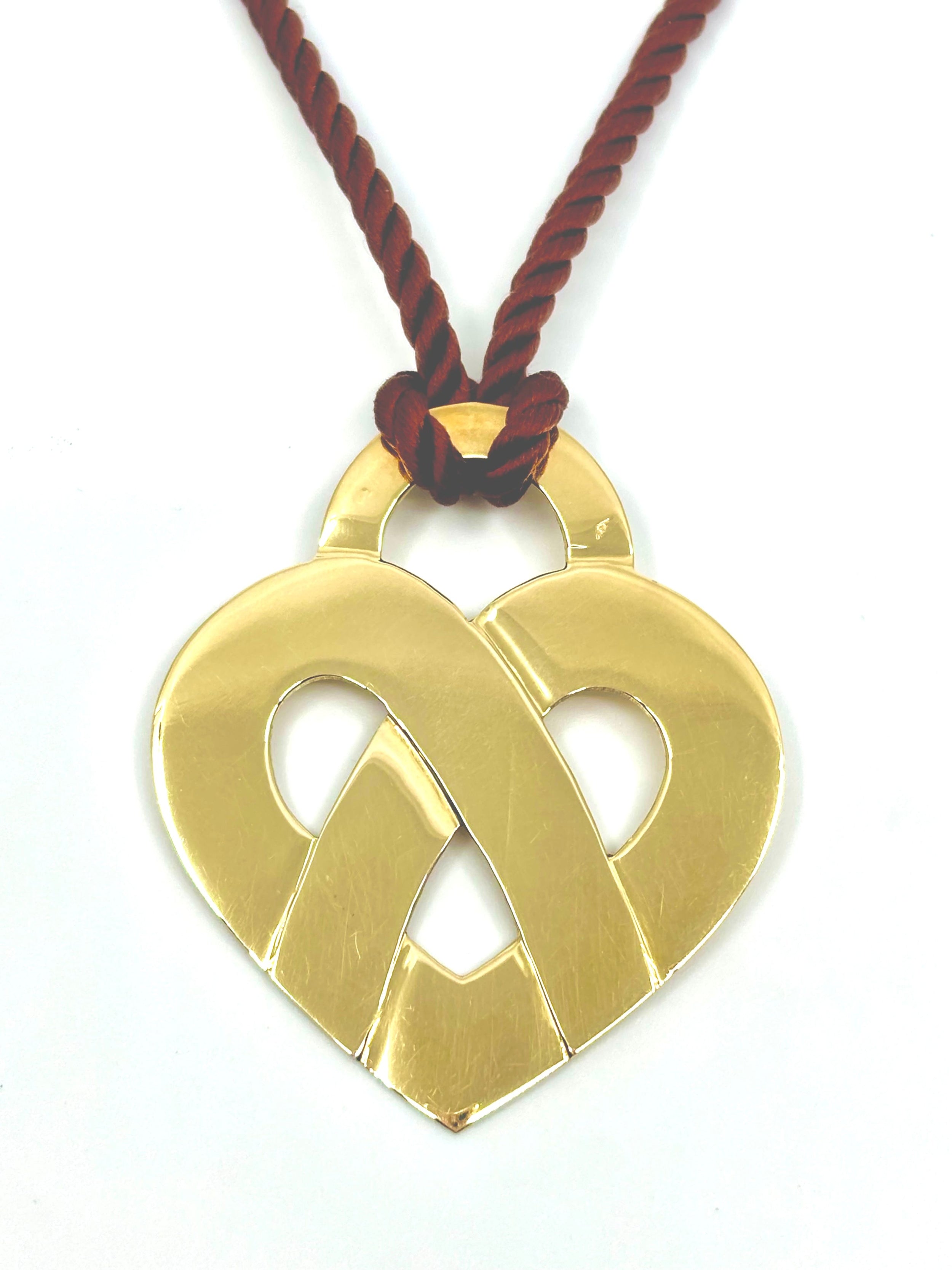 Intertwined Hearts Pendant