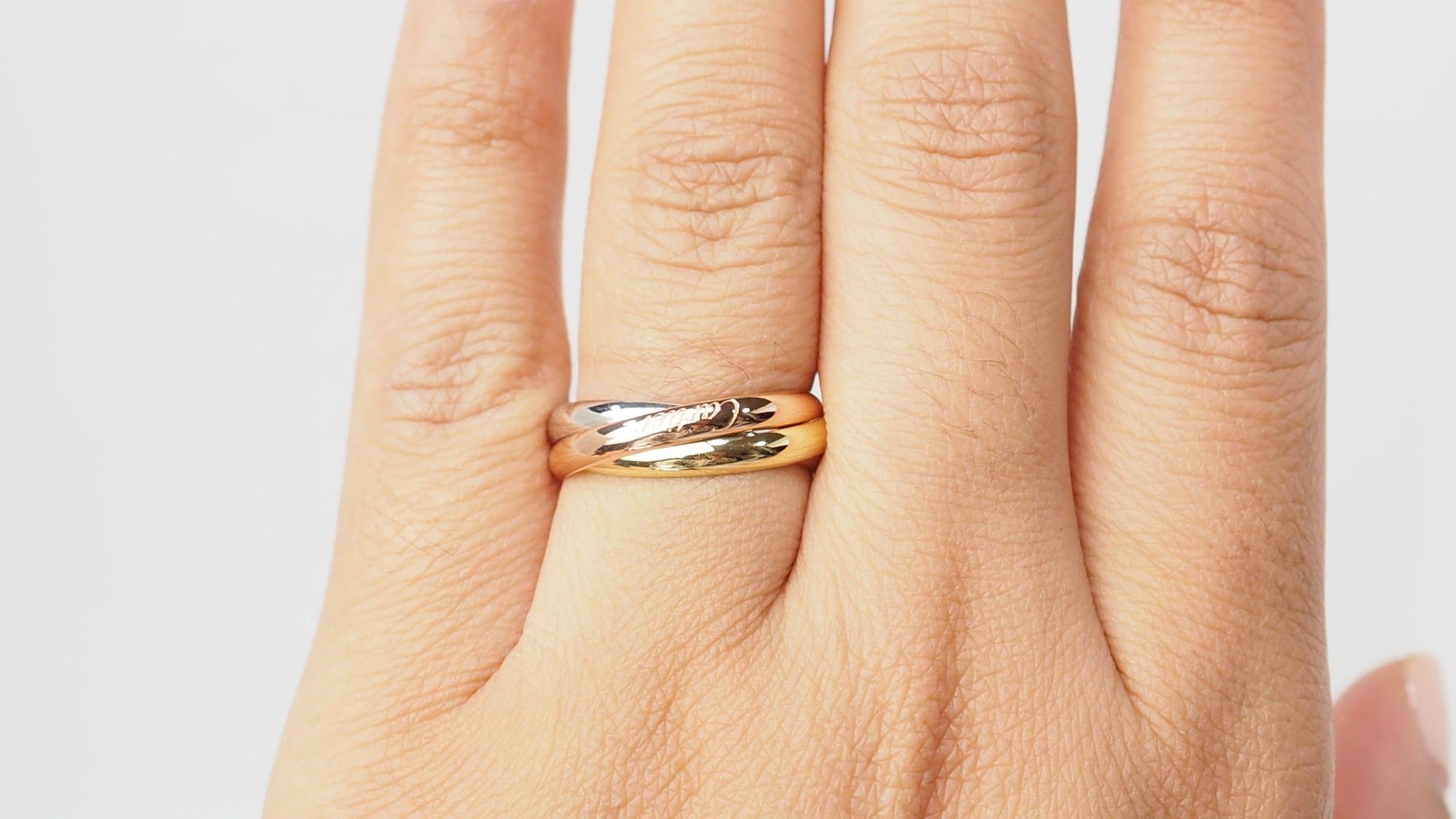 Bague Trinity 3 ors de Cartier