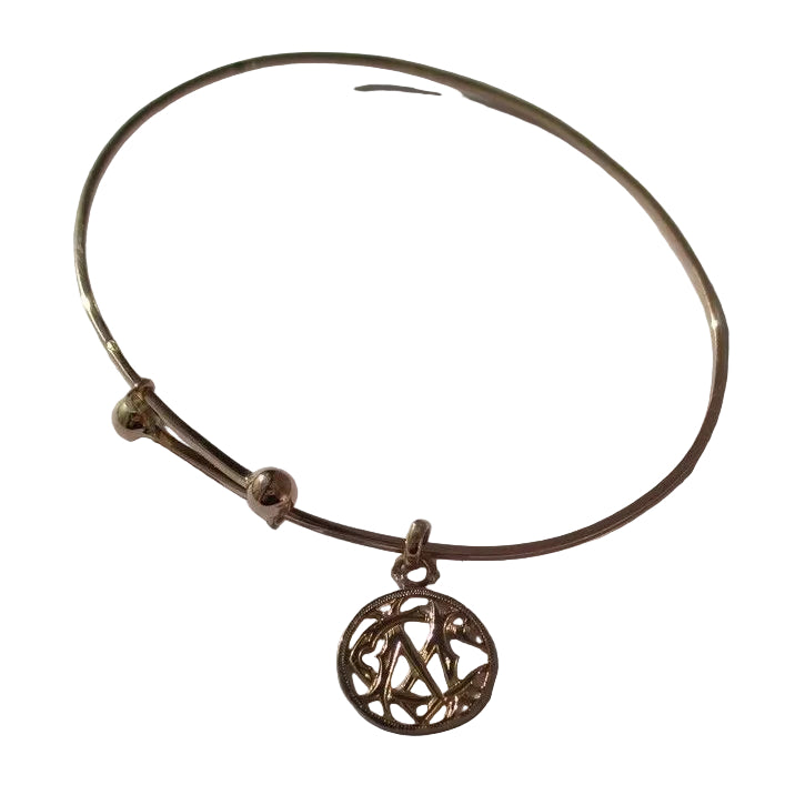 Bracelet jonc en or rose